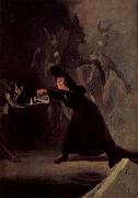 Francisco de Goya Die Lampe des Teufels oil painting picture wholesale